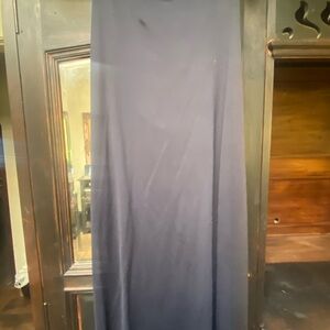 French Connection black strapless stretch dress midi